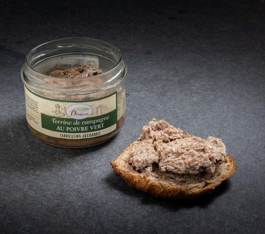 Terrine de campagne au poivre vert 180g