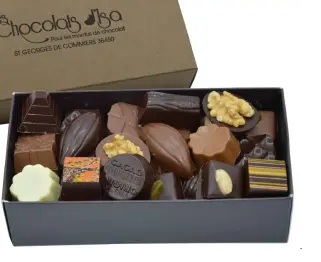 Le ballotin 45 chocolats 375g