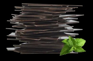 Chips Noir Menthe poivrée 150g