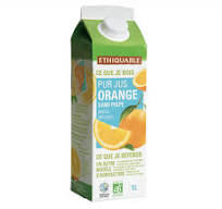 Pur jus d'orange Brésil BIO 1L