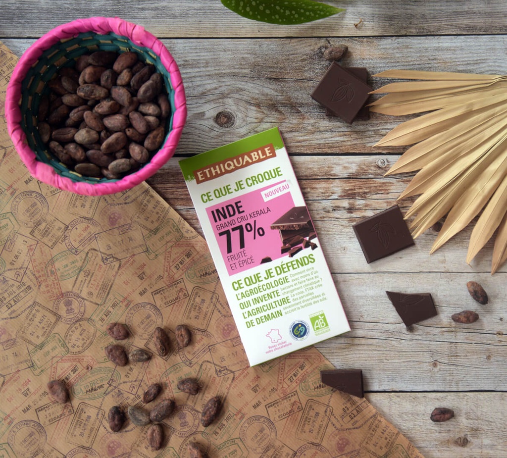 Ethiquable chocolat au lait