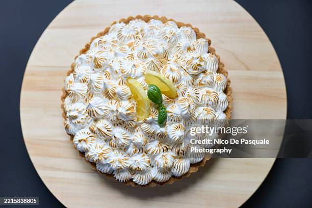 Tarte au citron avec meringue (pour 10 personnes)