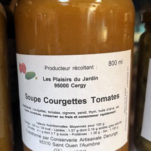 Soupe de courgettes et tomates 800ml