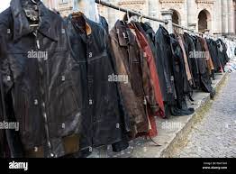Manteau cuir