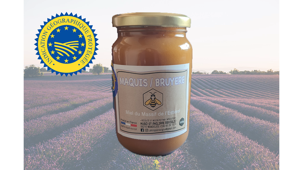 Miel de bruyère  Mandelieu 500 g