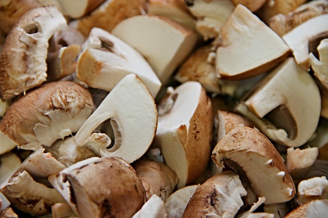 Champignons Paris bruns