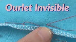 Ourlet pantalon invisible